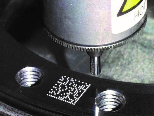 Column dot marking machine